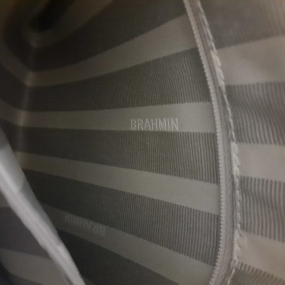 BRAHMIN Katie Crossbody Black Leather Bag - Picture 9 of 11